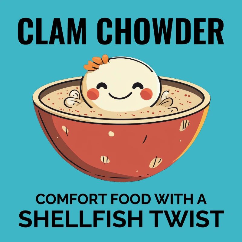 Clam Chowder Shellfish Hilarious Seafood Soup
