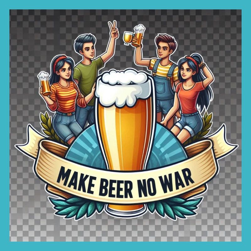 make Beer No War Logo