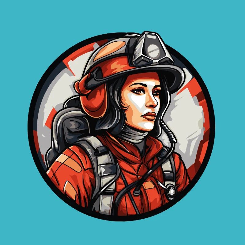 Feuerwehrfrau