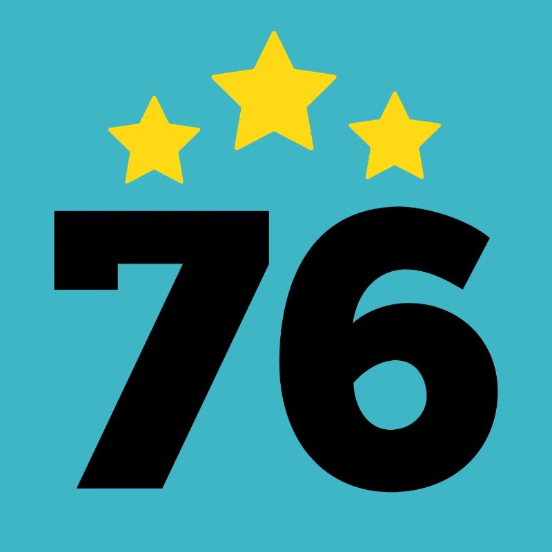 76 ans étoile - cadeau 76e anniversaire