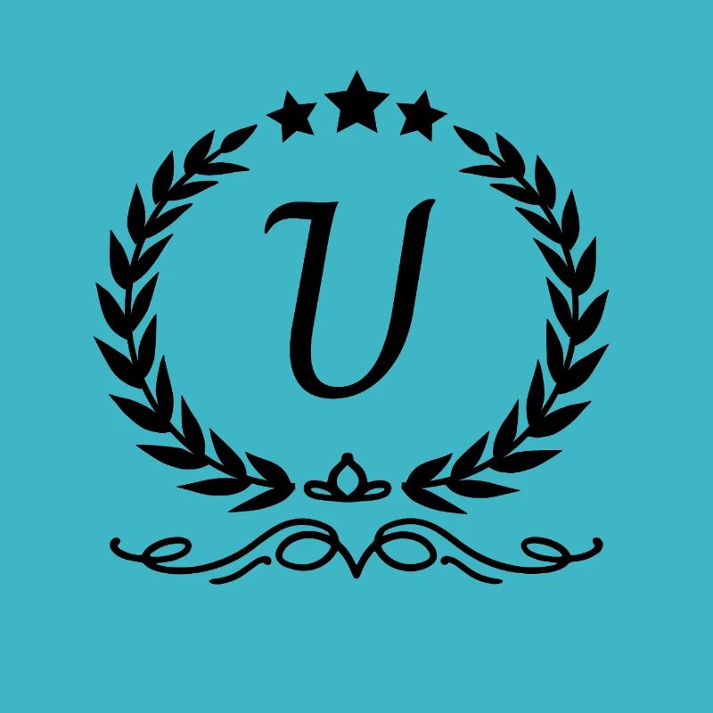 Buchstabe u Krone