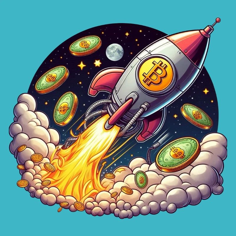 Bitcoin rocket