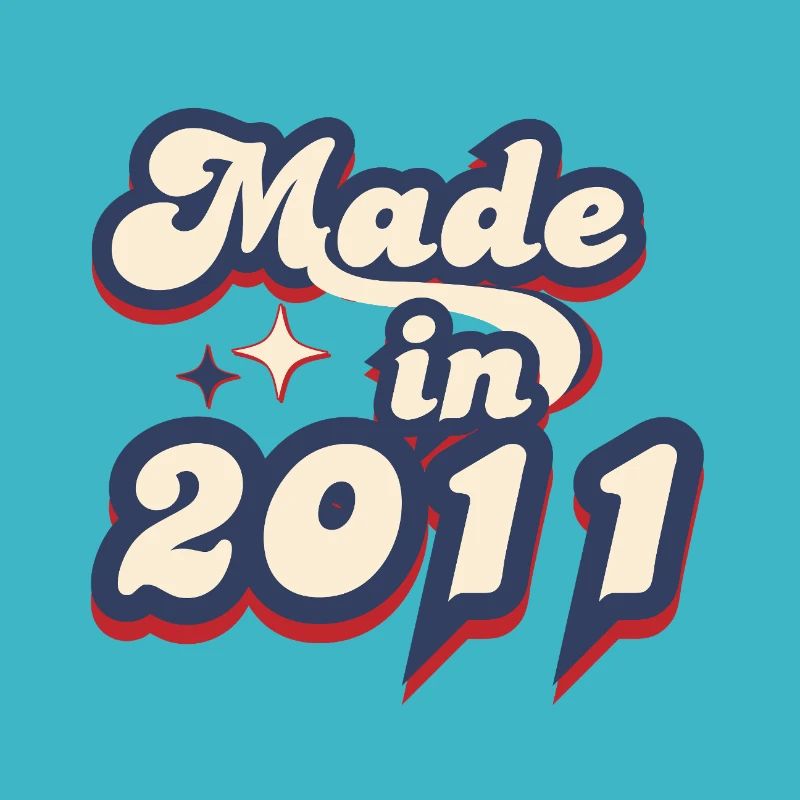 Made in 2011 retro