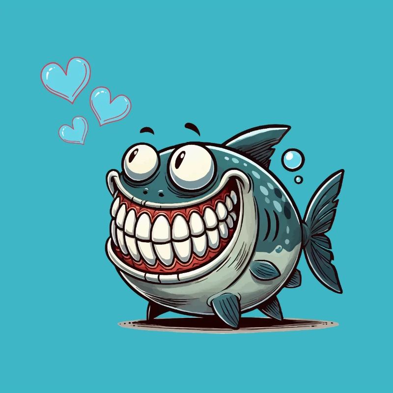 Piranha Comic Love