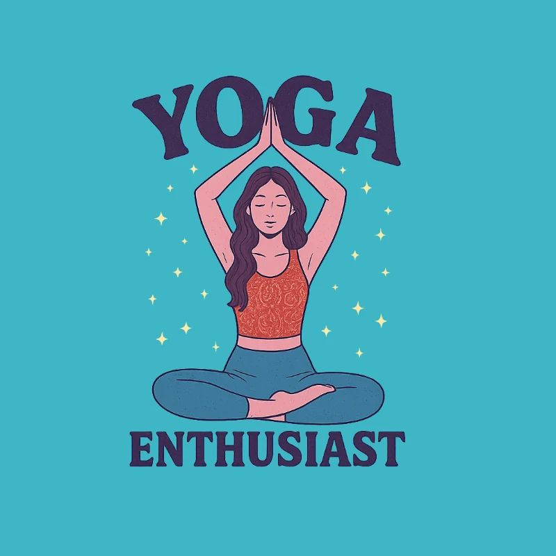 « Passionné de yoga – Calme, concentration et équilibre intérieur »