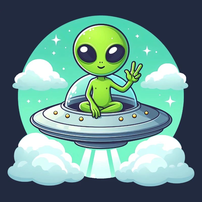 Alien Shows Peace