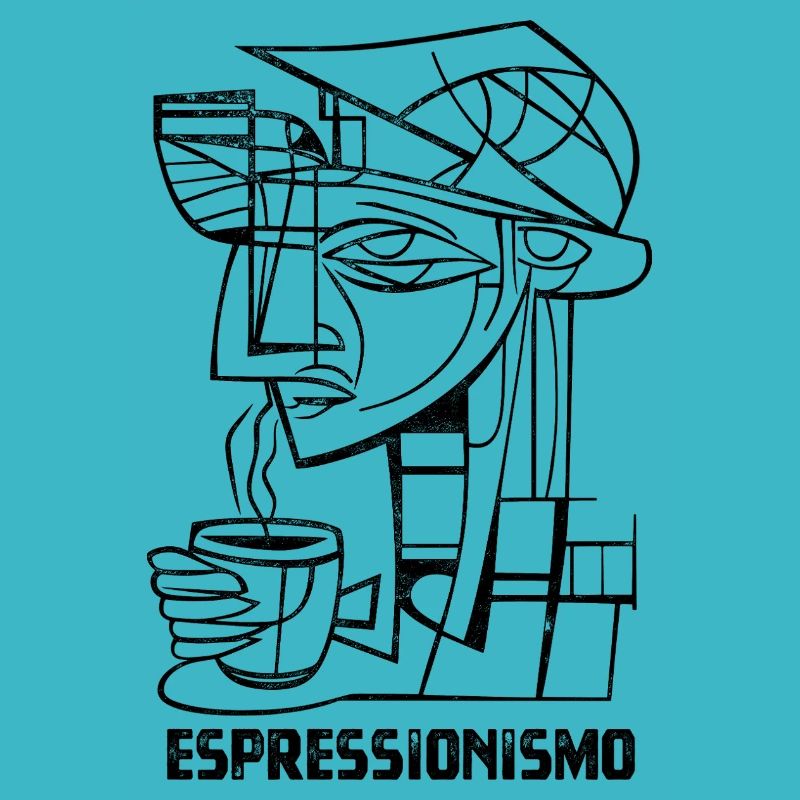 Espressionism - Espresso - Drinking Coffee