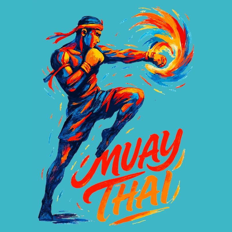 Muay Thai Boxing Kickboxing Boxer Gift