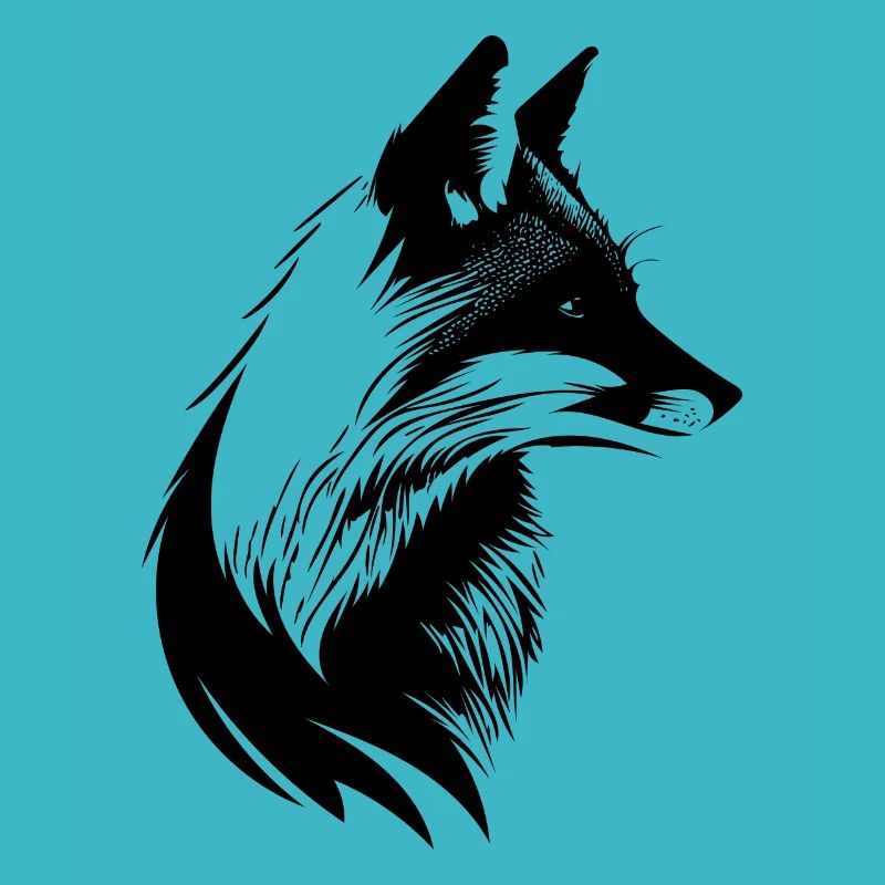 Pretty Forest Fox Nature Portrait