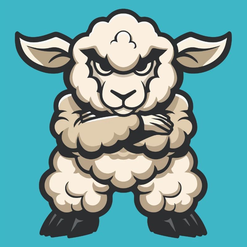 Bande dessinée de mouton