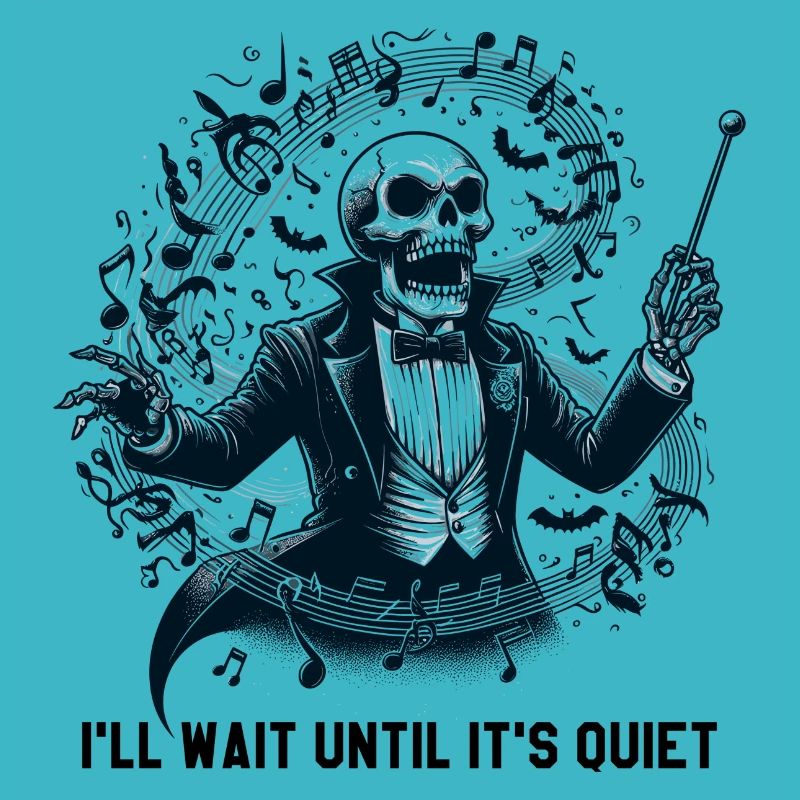 I'll Wait Until It's Quiet - Skeleton Conductor