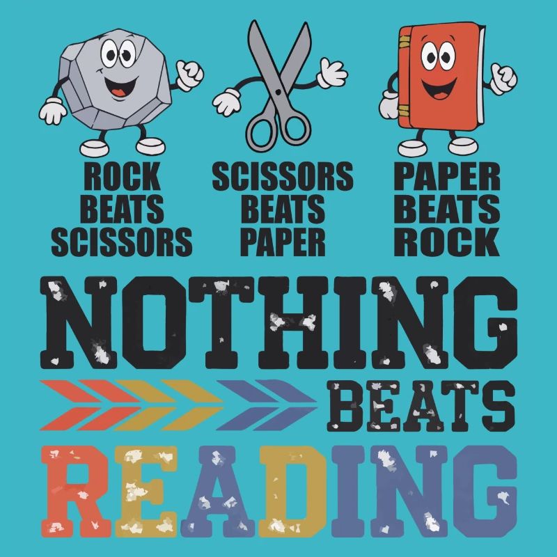Nothing Beats Reading Book Librarian | funny kids