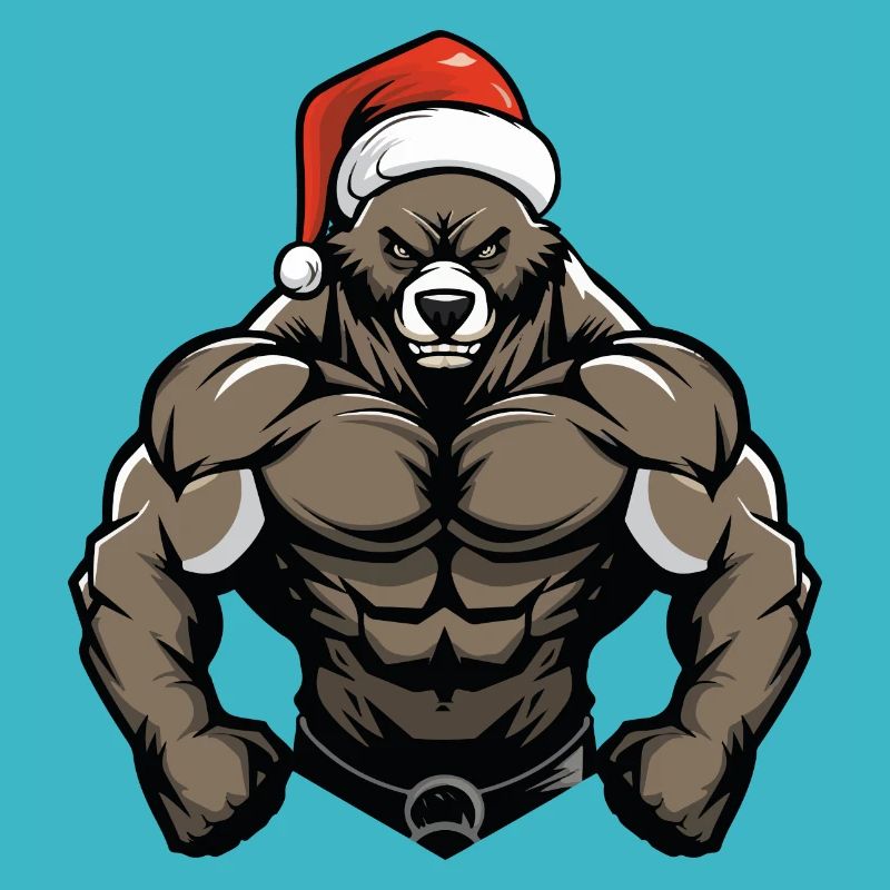 Bear Santa Claus