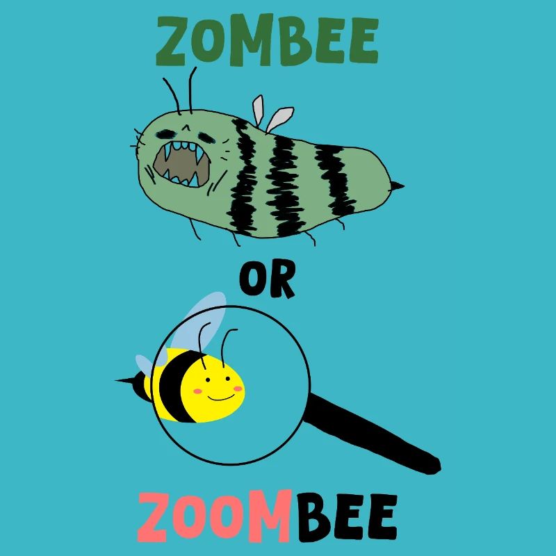 Zombee vs. Zoombee – Zombie Bee & Magnified Bee