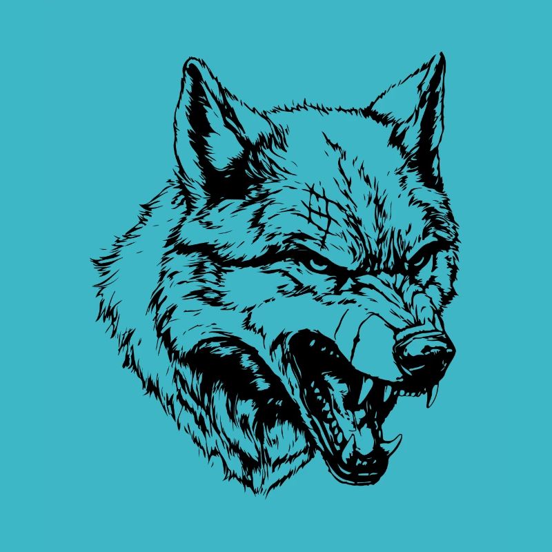 Wolf Porträt