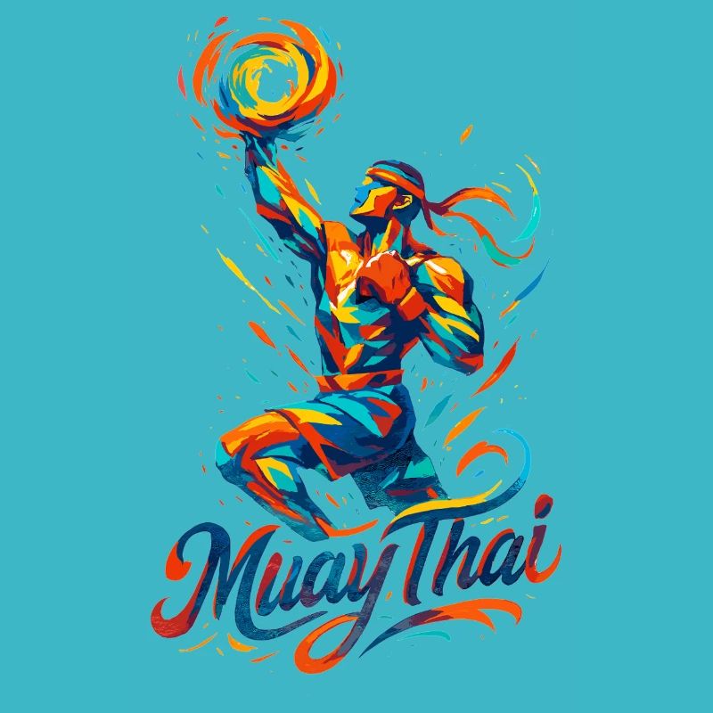 Muay Thai Boxing Kickboxing Boxer Gift
