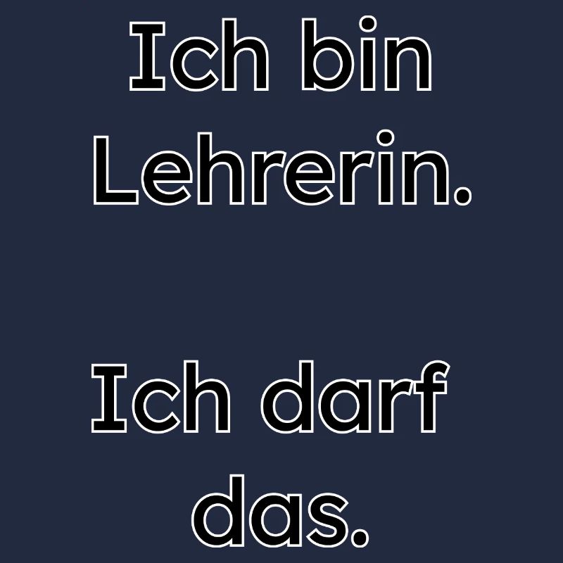 Lehrerin Design – ich darf das