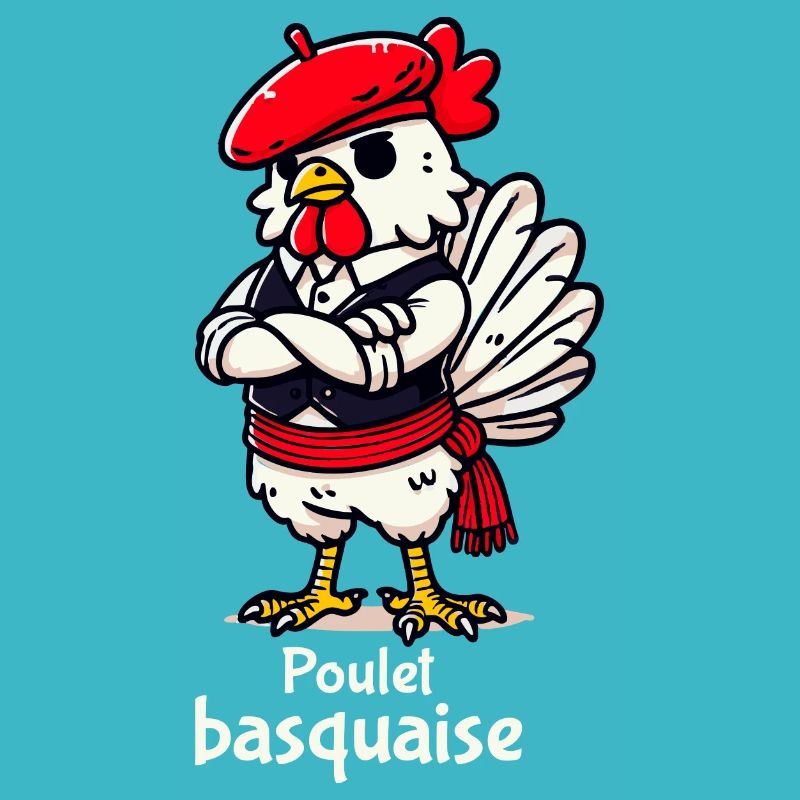 Kylling Basquaise - Almindelig tekst