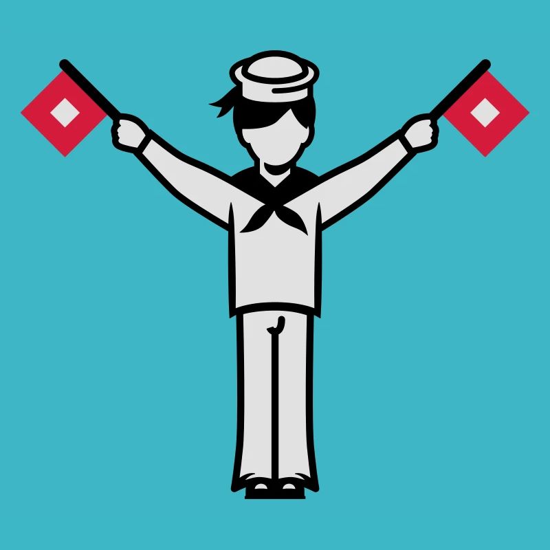 Sailor U Winker alphabet