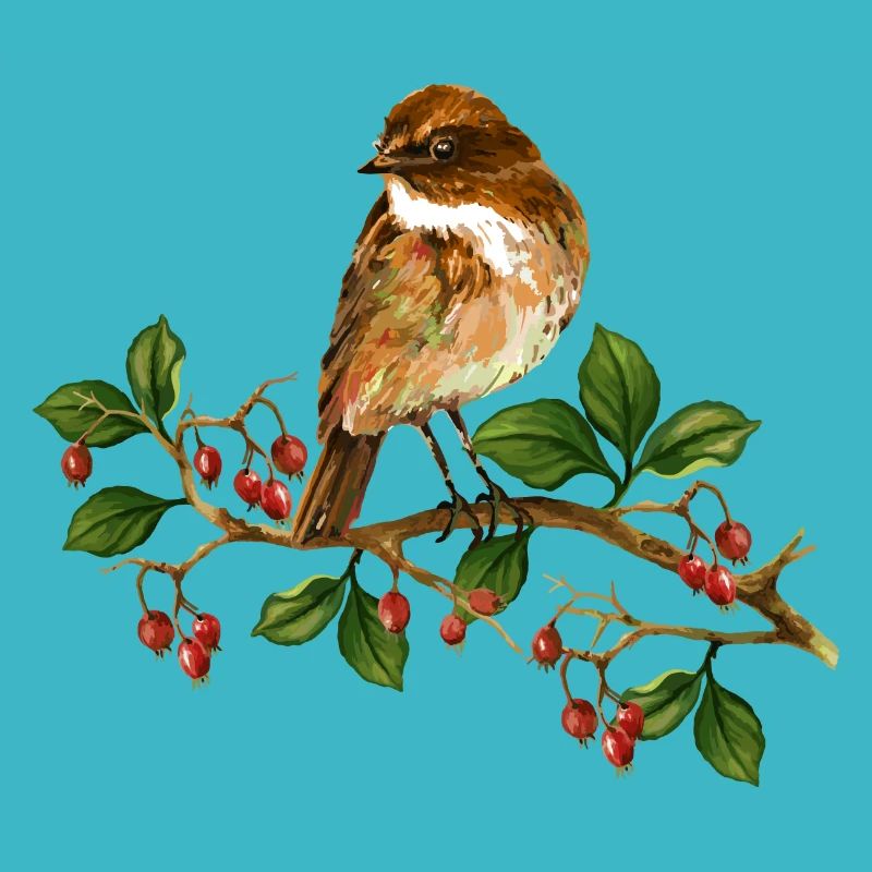 Oiseau coloré
