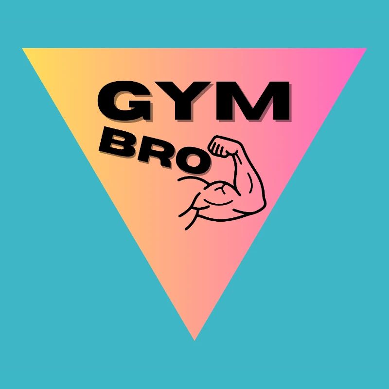Muscle Logo Triangle