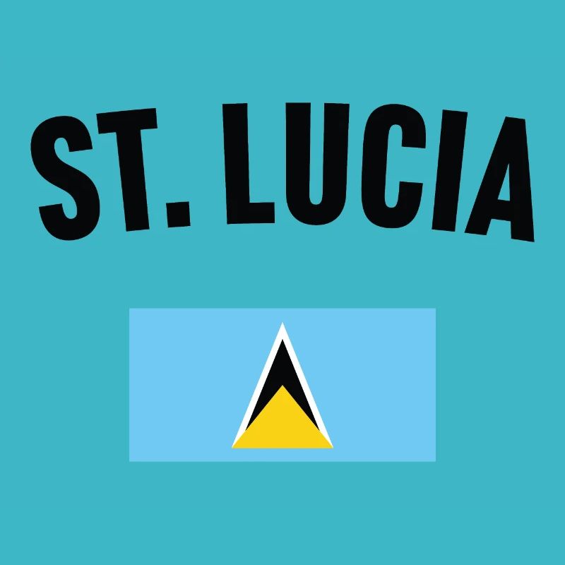 Drapeau de Sainte-Lucie