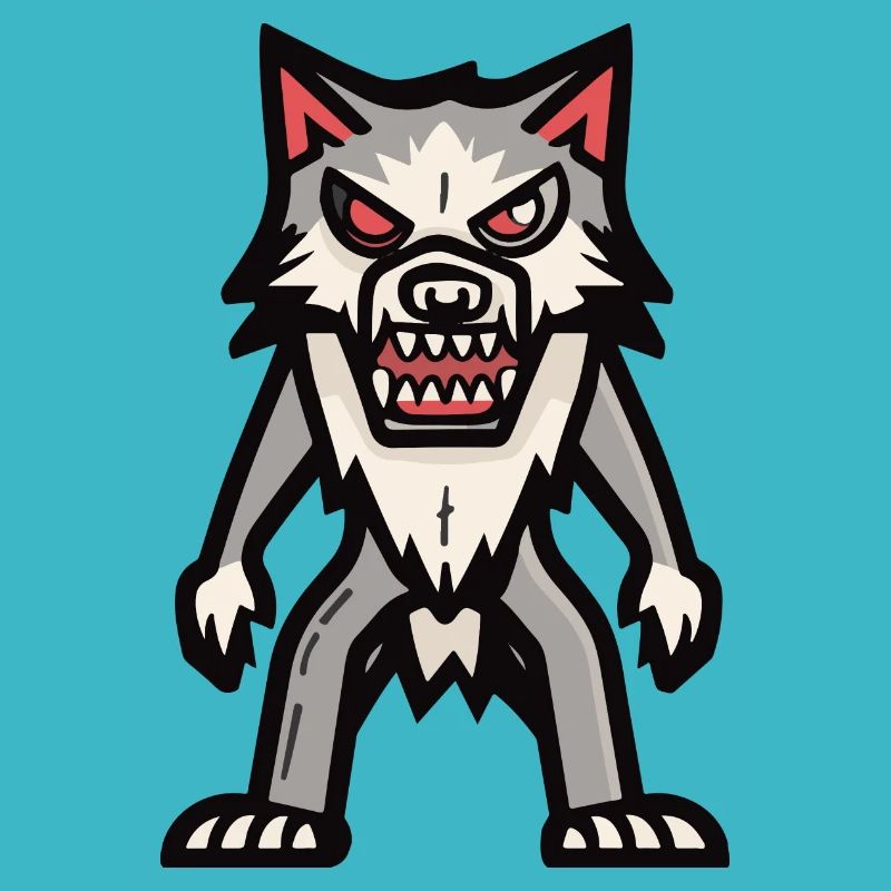 Wolf Halloween Comic