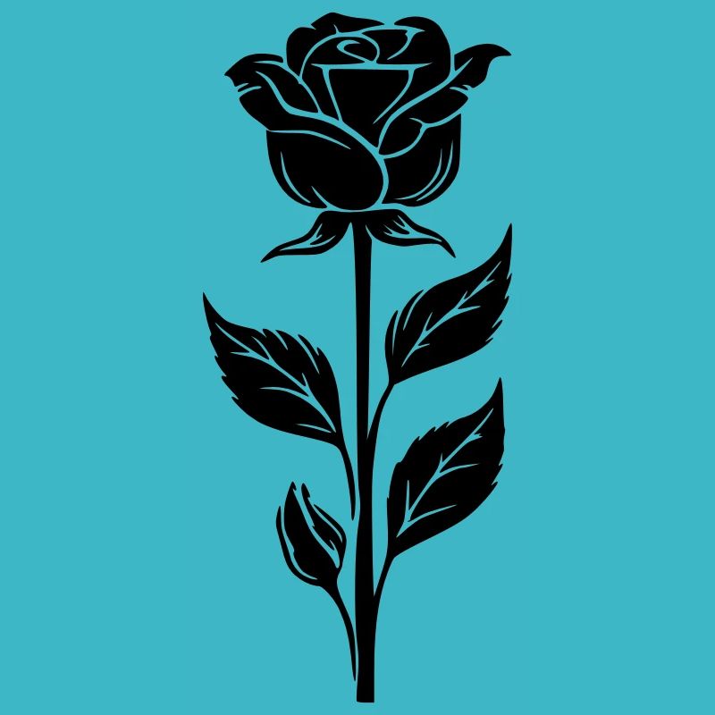 Simple rose design