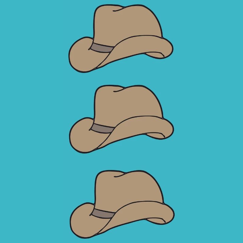 Three hats