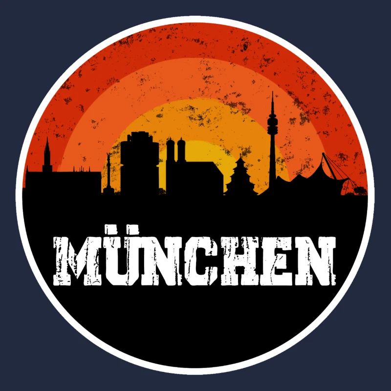 Munich Skyline Original