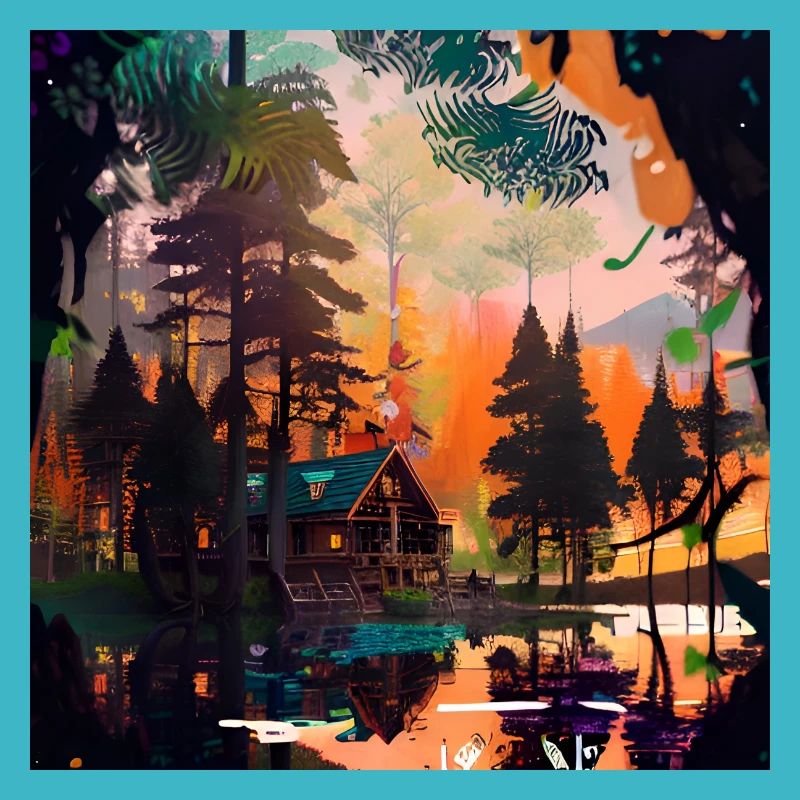 Cabane dans les bois