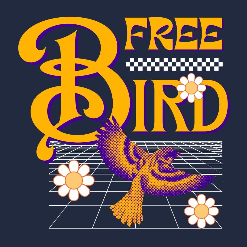 Free Bird – Retro Design