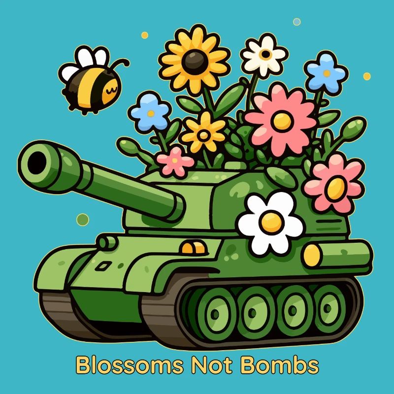 Blossoms Not Bombs