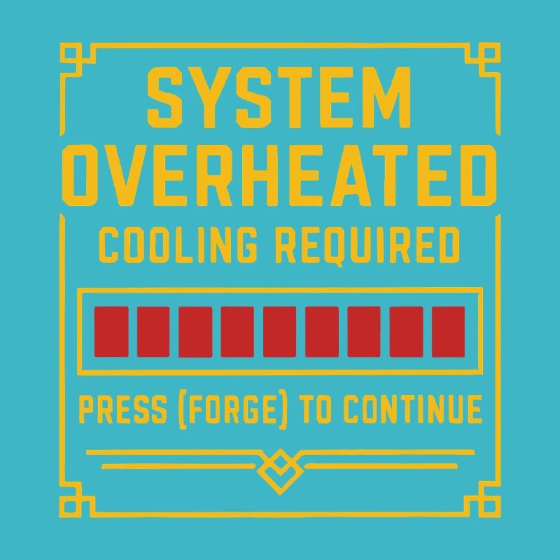 System Overheat – Forge Tee