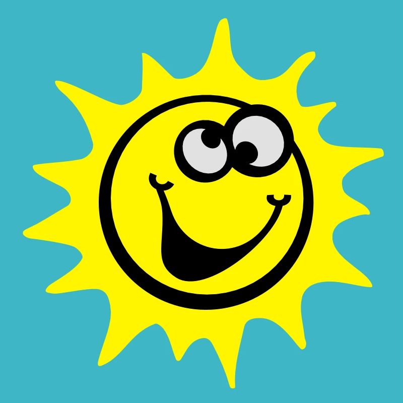soleil smiley 3c / style comique