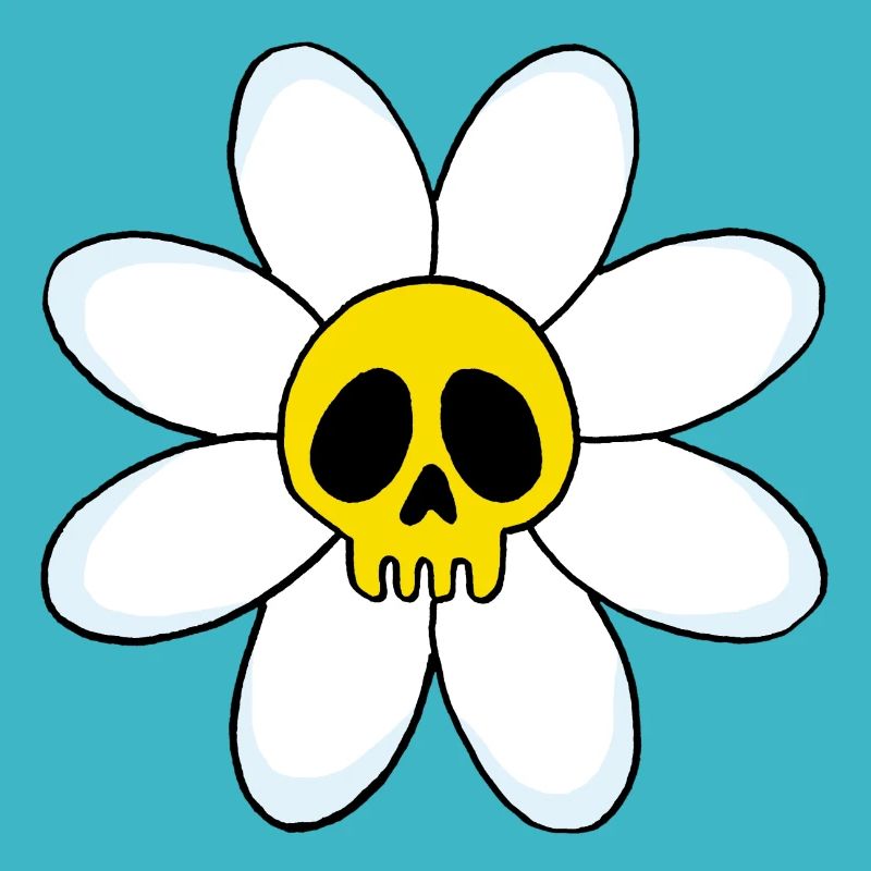 Crâne de fleur