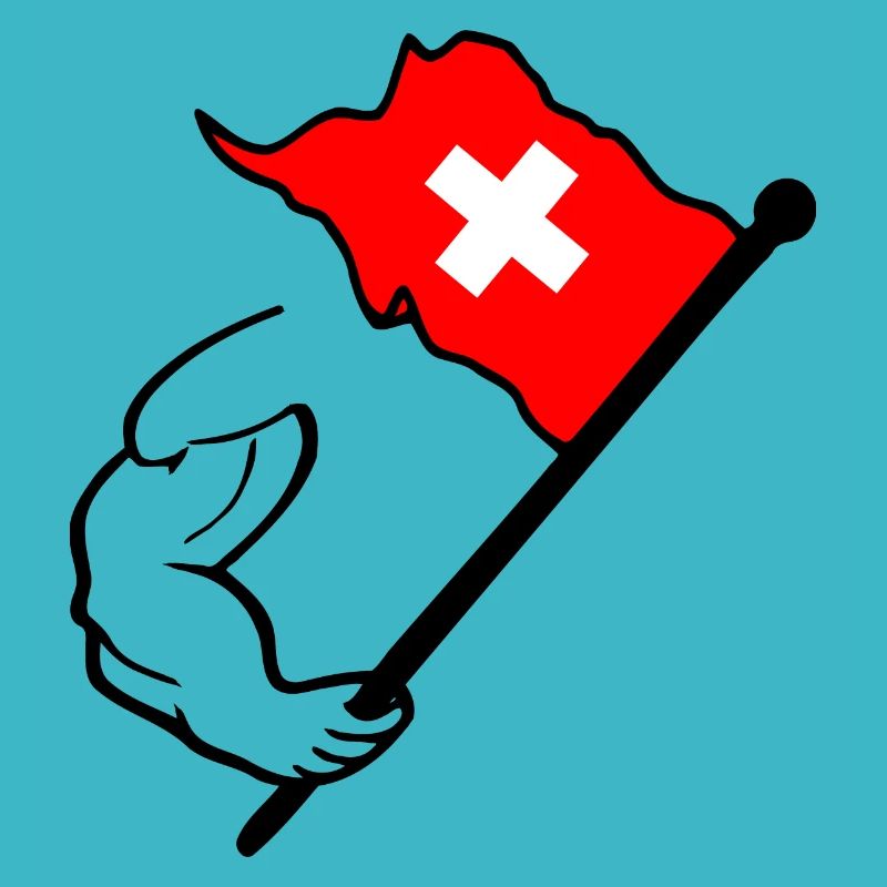 Schweiz Flagge