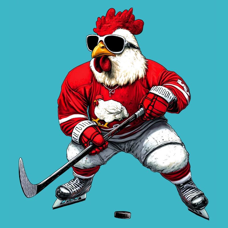 Poulet Hockey sur glace