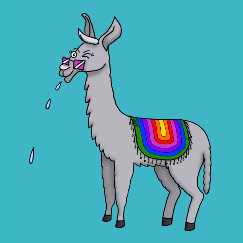 Spitting Llama