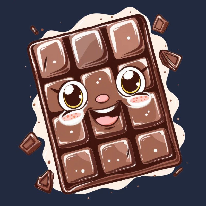 Schokoladen Comic Design