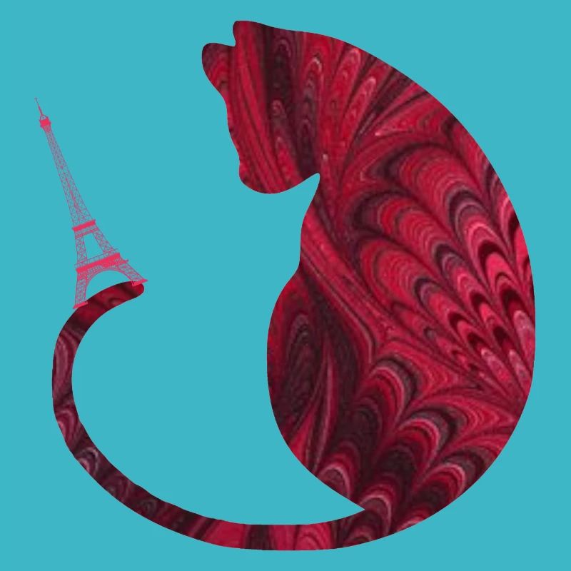 chat avec tour Eiffel e 68