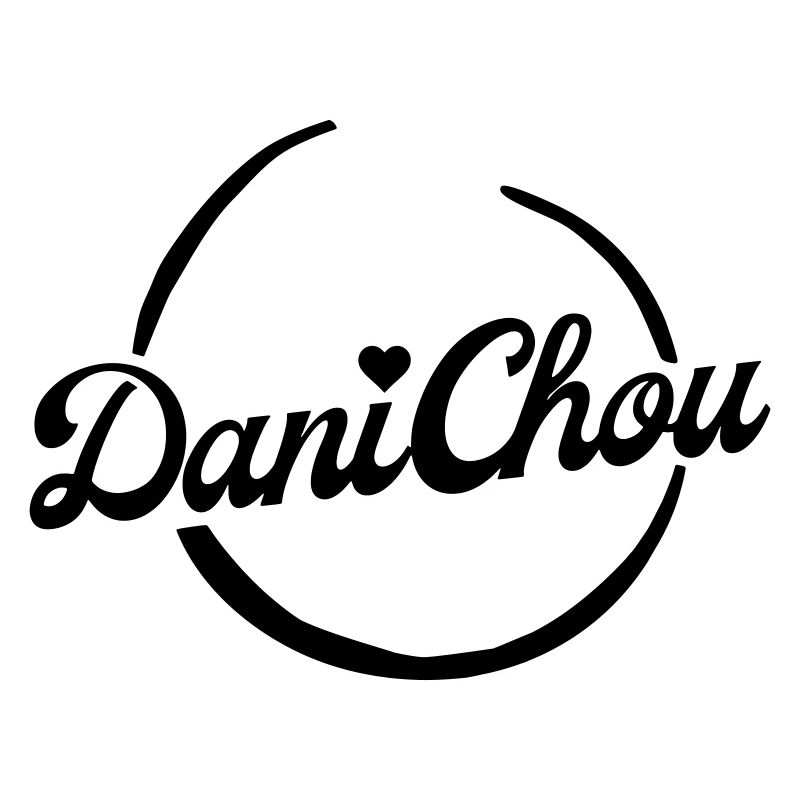 DaniChou Logo Stickerei - Klein