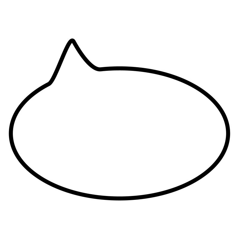 Sprechblase // Comic // Spruch machen // Aussage