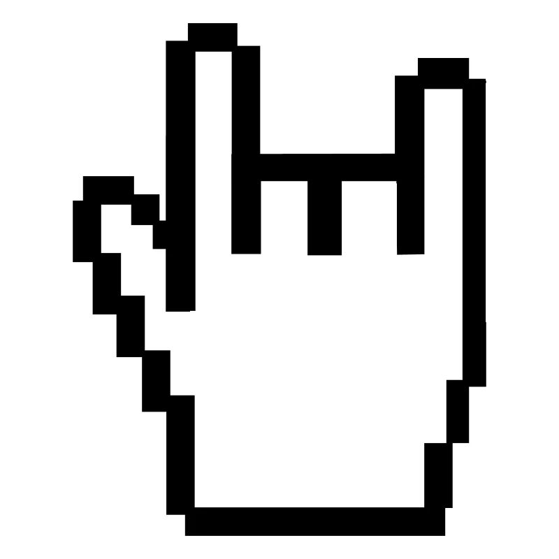 Zeigefinger und kleiner Finger das Rockt!