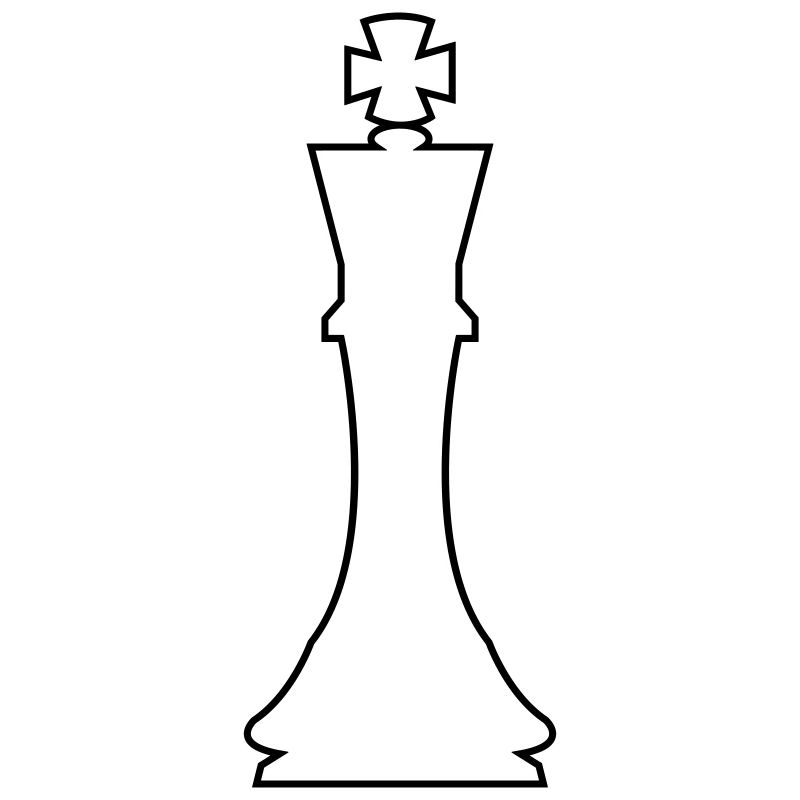 Chess piece king