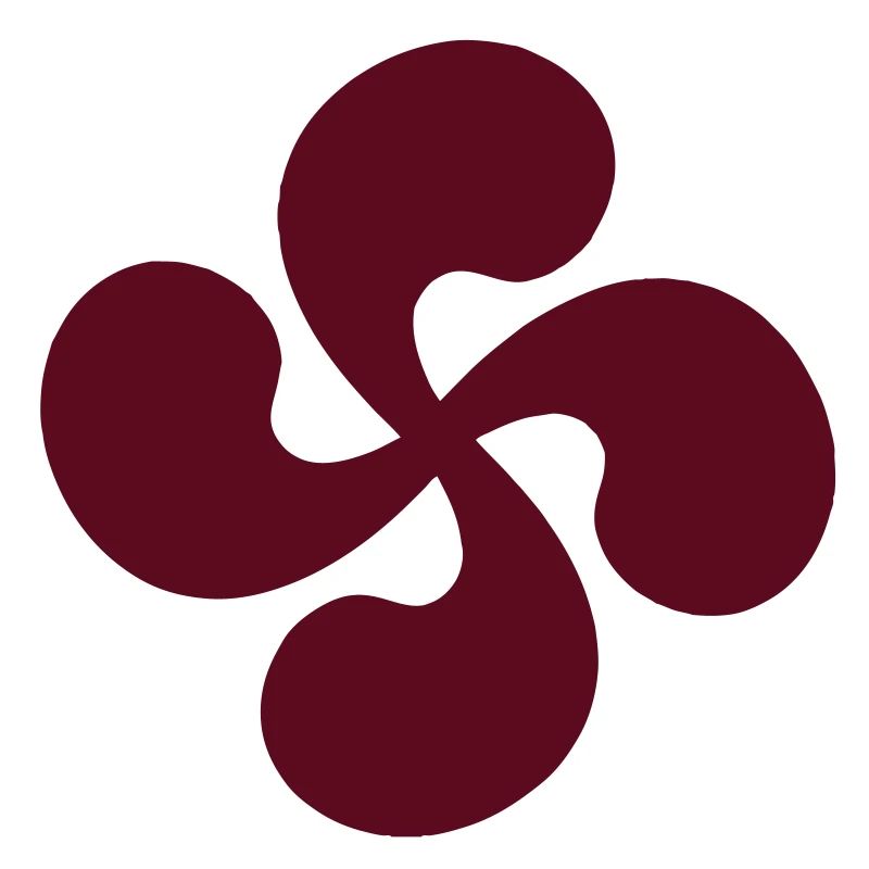 Croix Basque seul Rouge