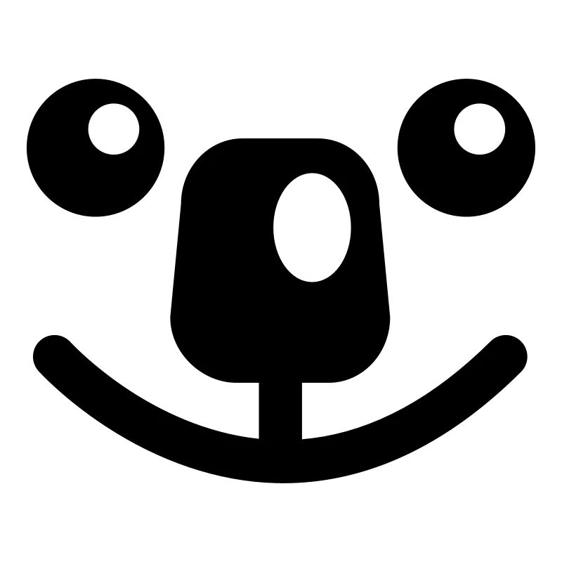 Koala face - Line