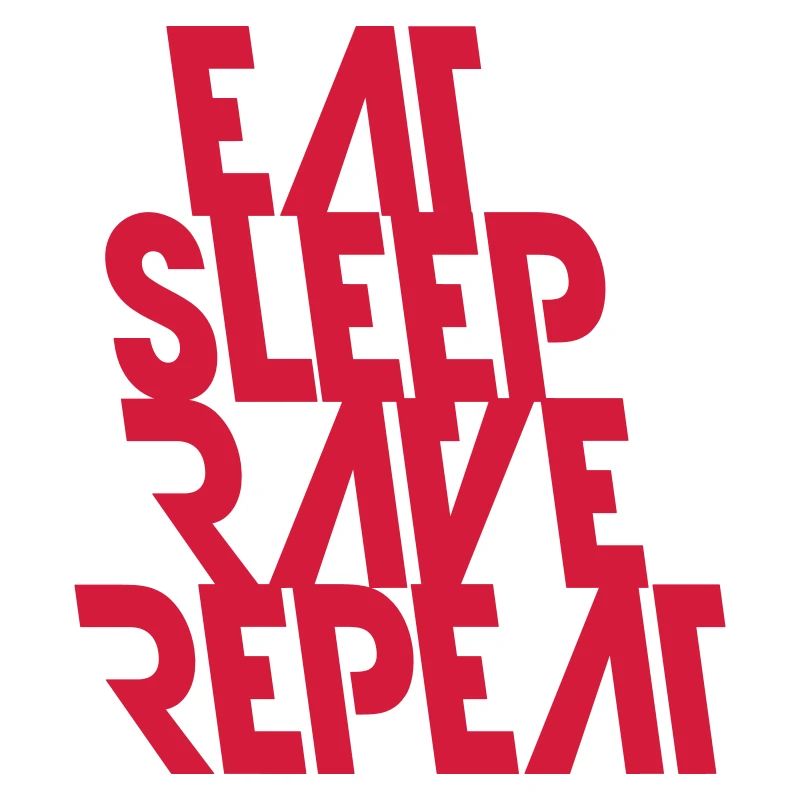 Manger dormir rave répéter nourriture sommeil corbeau disant