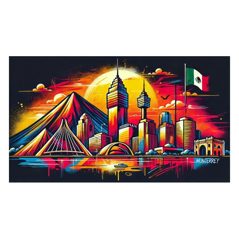 Monterrey Mexiko Kunst Design