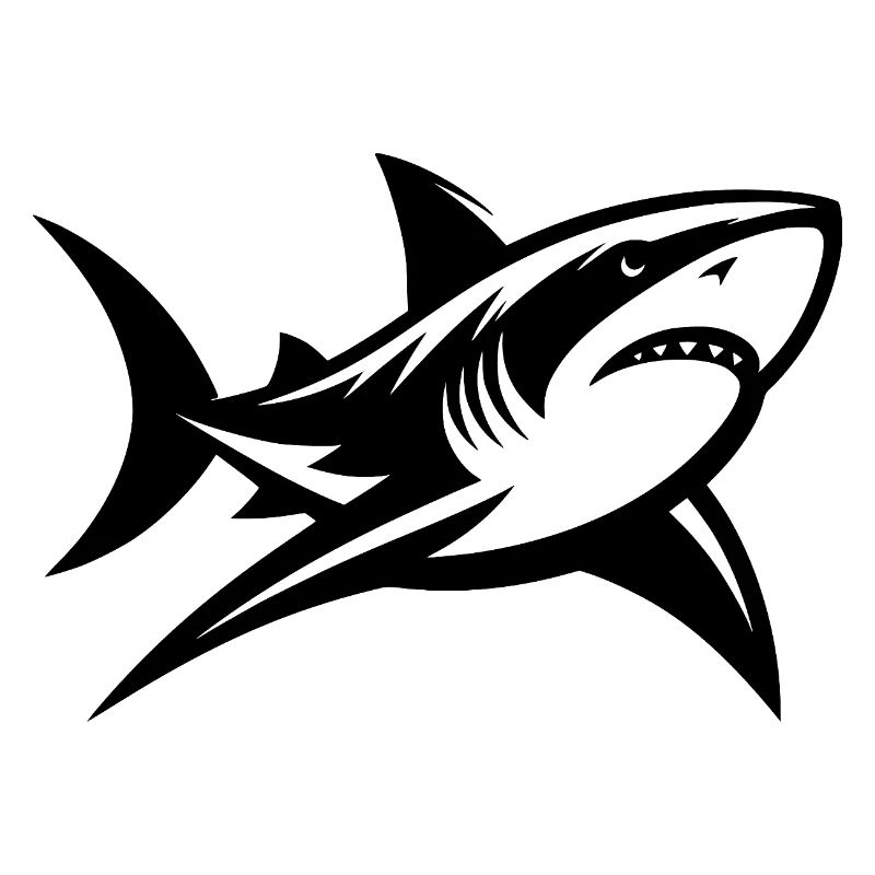 Deep Sea Shark Meets Tattoo Sharp and Stylish